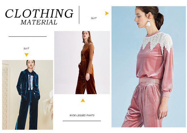 spandex velboa for garment