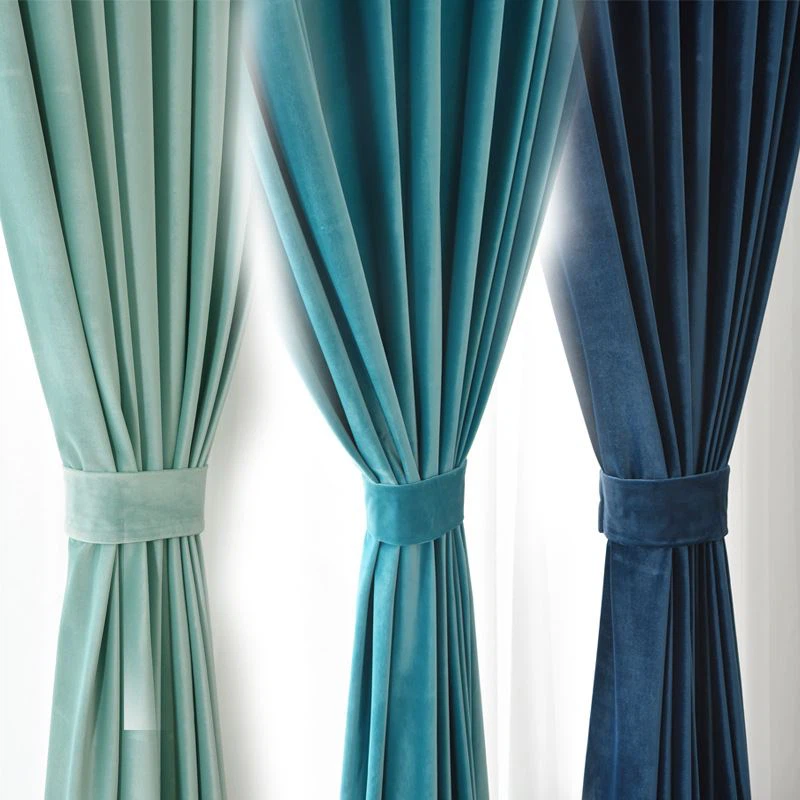 velvet curtains