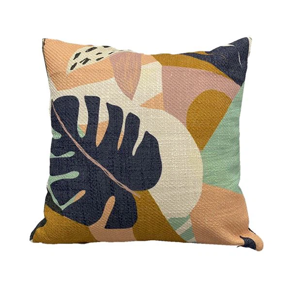 Printed linen cushions_副本