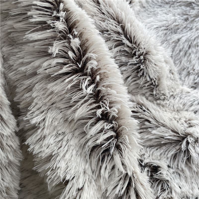 Long pile PV plush fabric
