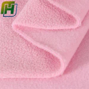 극지 양털 브러시 드 패브릭