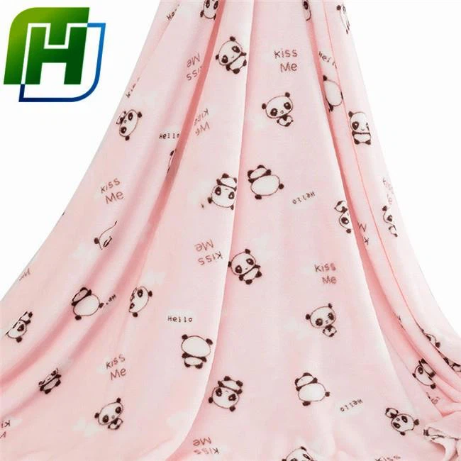 Print Flannel Fleece Fabric