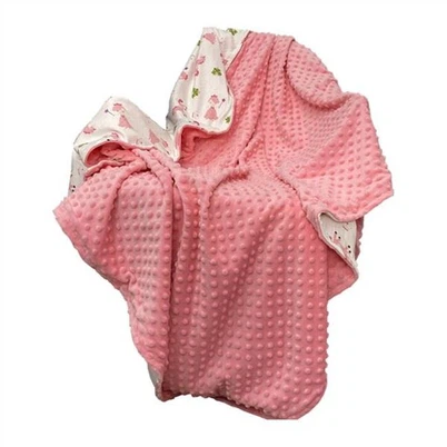 아기 소녀 Minky 담요