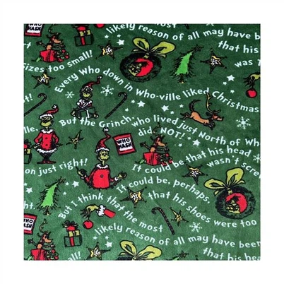 크리스마스 인쇄 봉제 원단