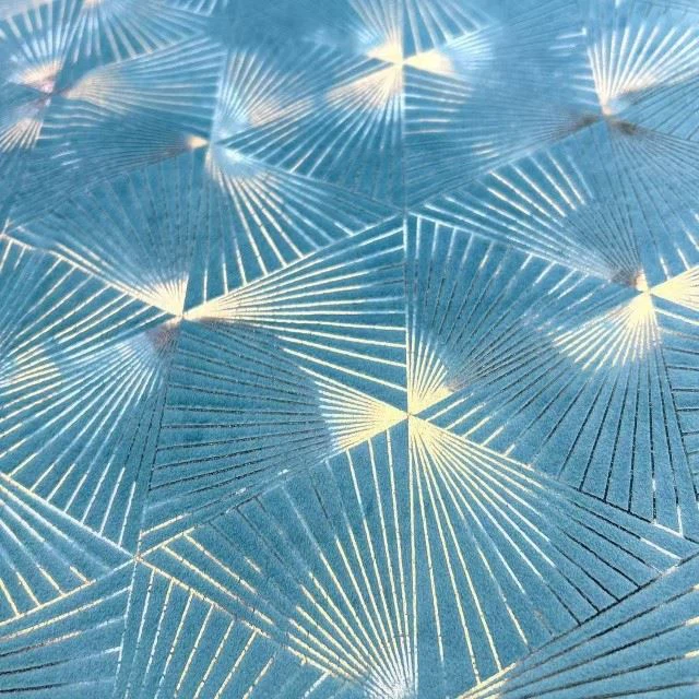 Foiling Velvet Fabric