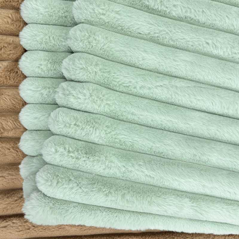 Stripe plush fabric Stripe plush fabric